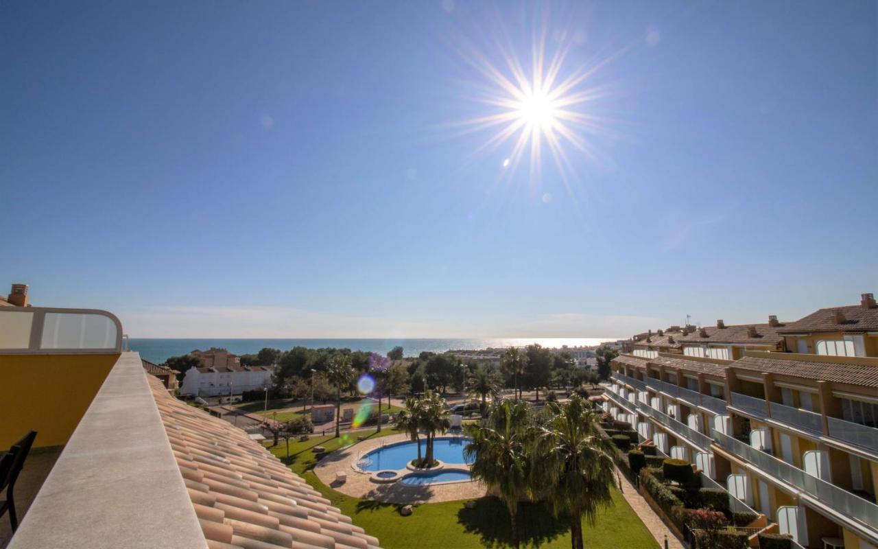 Atico Con Vistas Al Mar , Wifi Y Piscina - Sierra Irta Albert Villas Alcoceber Exterior photo